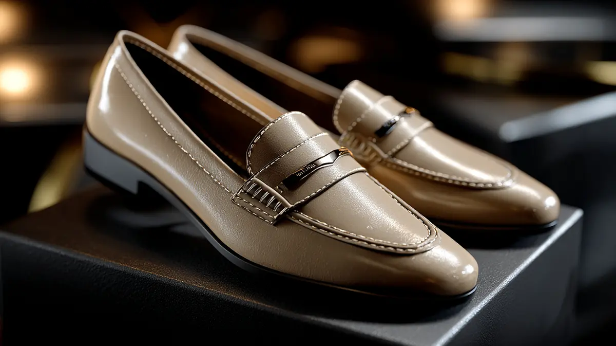 Итальянские женские лоферы с тонкой квадратной подошвой и удлинённым мысом — сочетание классики и минимализма в моде 2026 года.